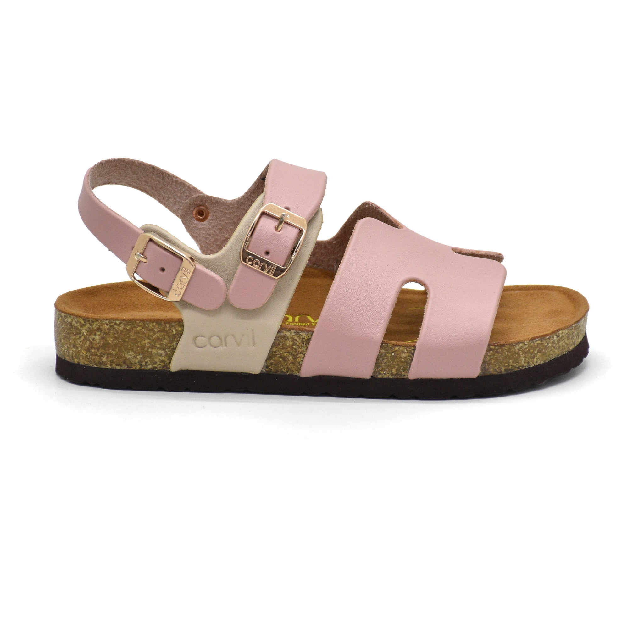 Carvil Sandal Anak Abigail - 02 TW Pink/Beige