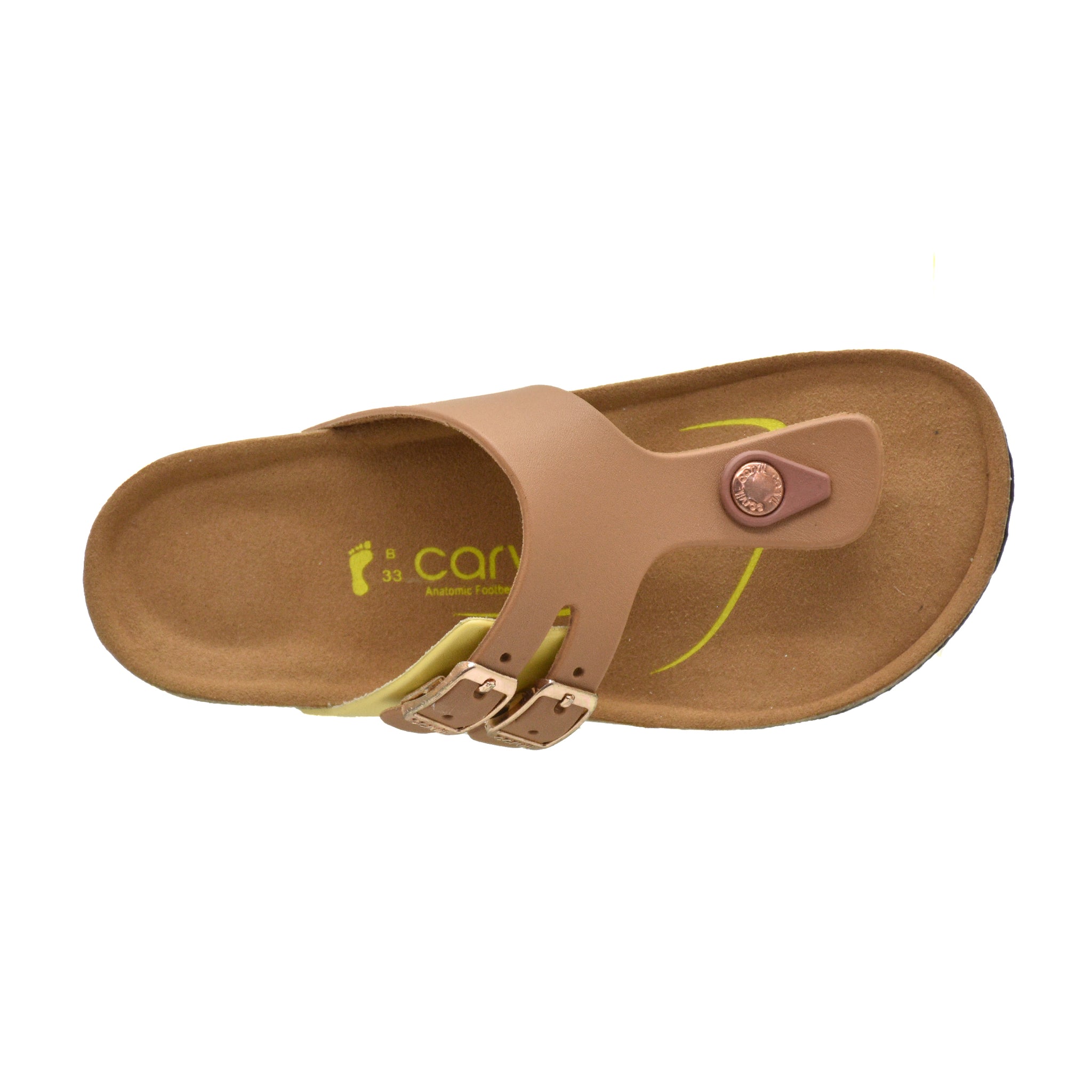 Carvil Sandal Anak Abigail - 01 TW - Stone/Yellow