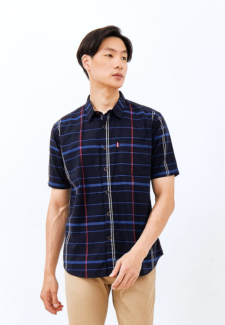 Carvil Kemeja Man SS ADDY - MULTICOLOR