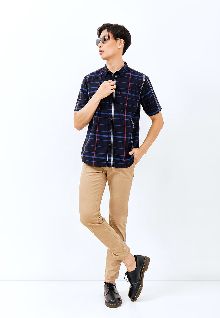 Carvil Kemeja Man SS ADDY - MULTICOLOR