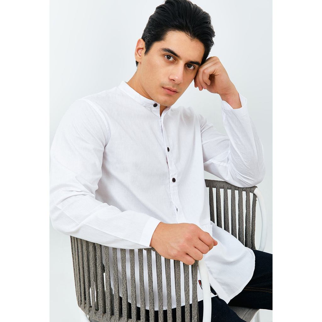 Carvil Baju Koko Man AFDHAL-WHT