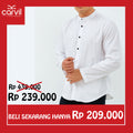 Carvil Baju Koko Man AFDHAL-WHT