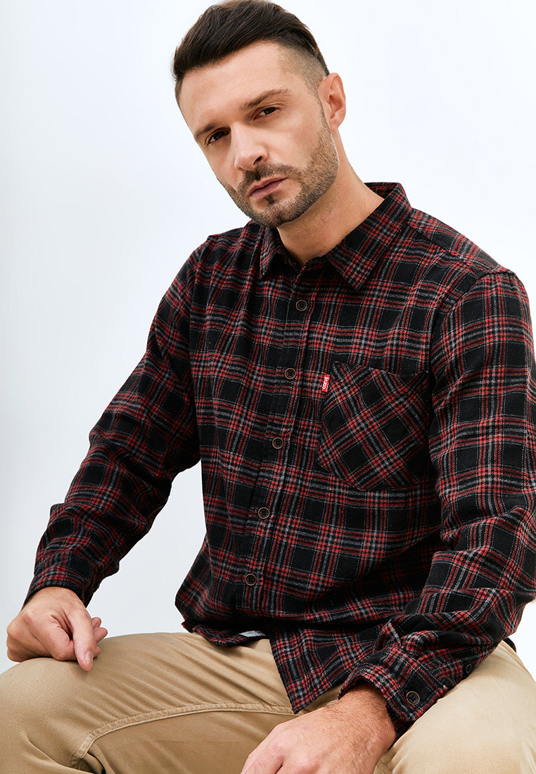 Carvil Kemeja Man LS ALAND - MULTICOLOR