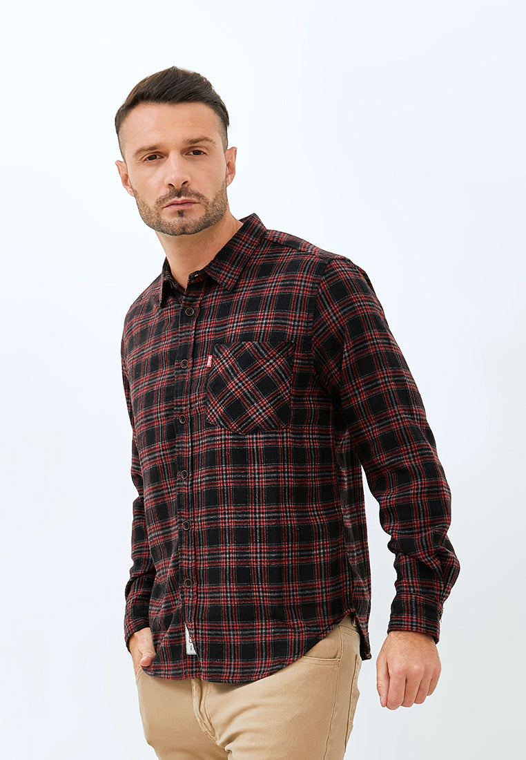 Carvil Kemeja Man LS ALAND - MULTICOLOR