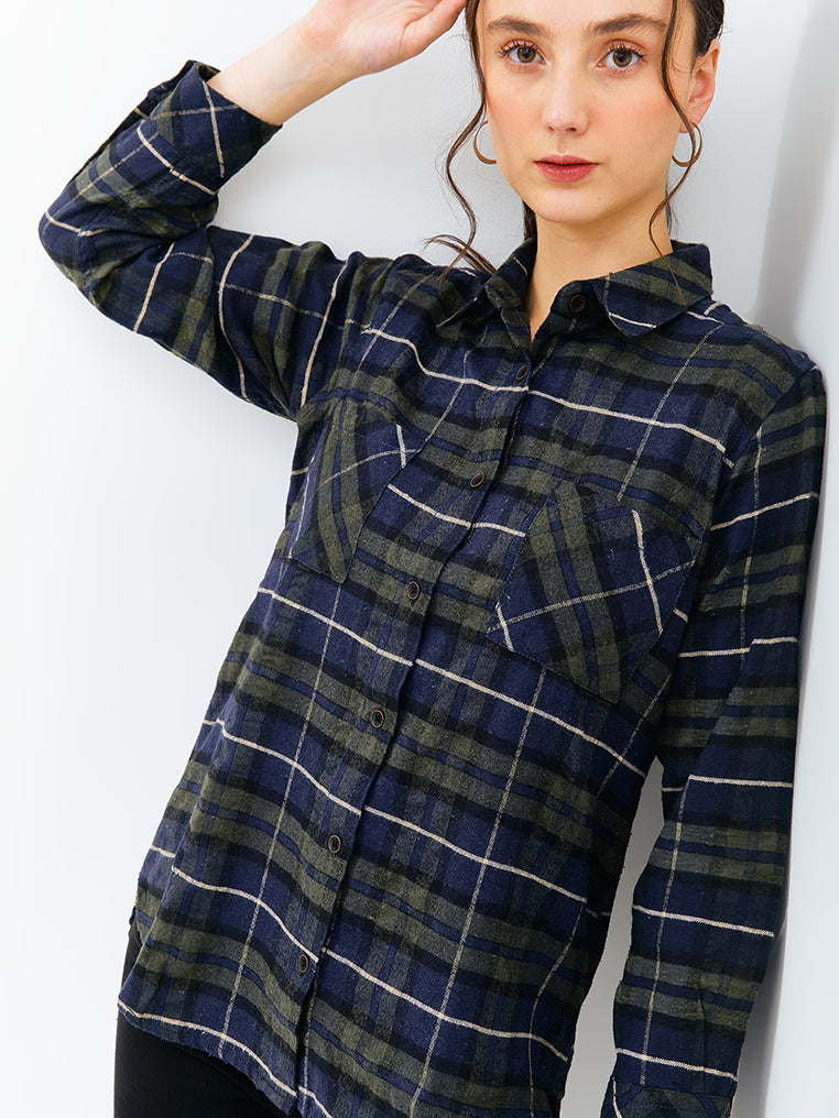 Carvil Kemeja Wanita  ALIKA- MULTI COLOR