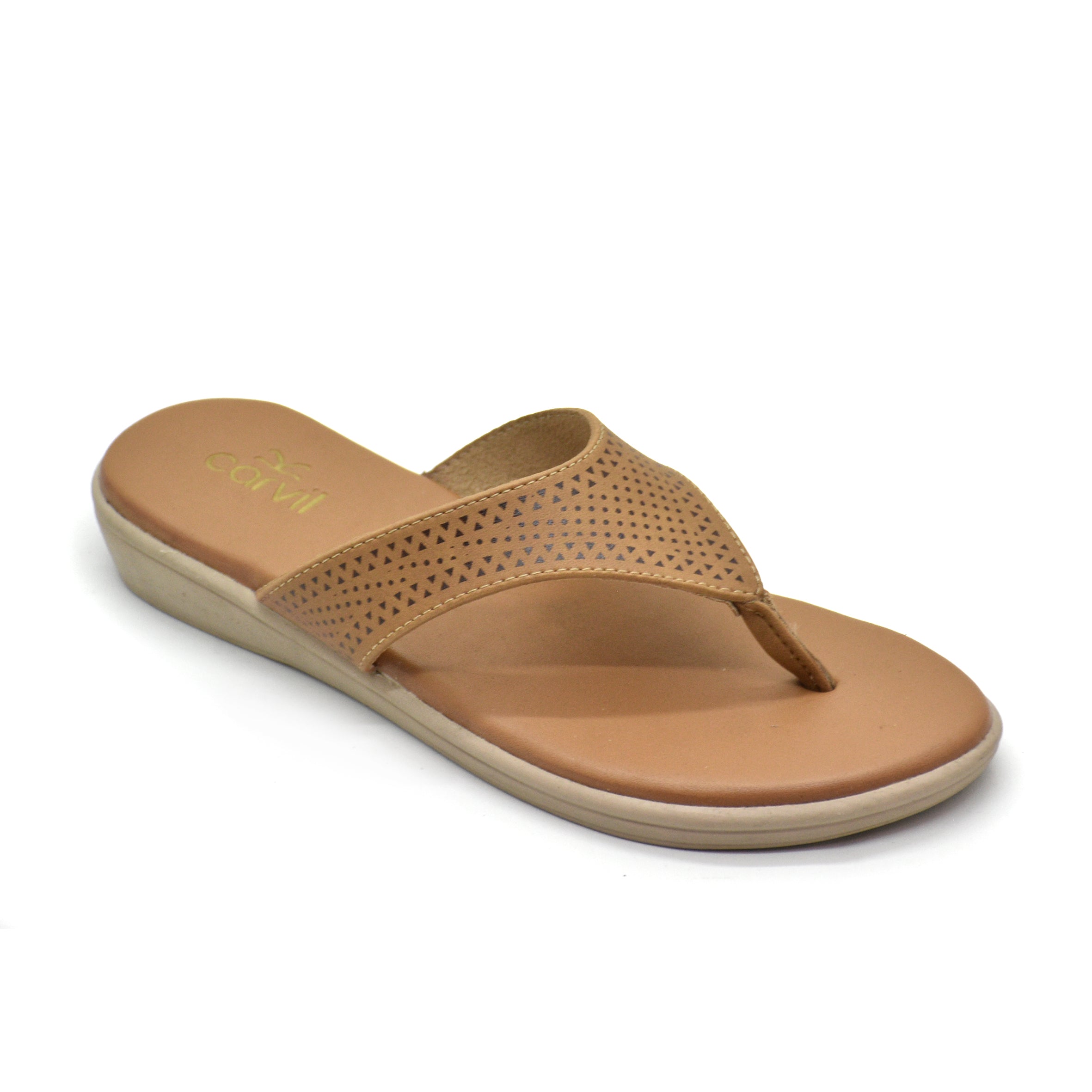 Carvil Sandal Wanita  ALLYRA-01 L TAN