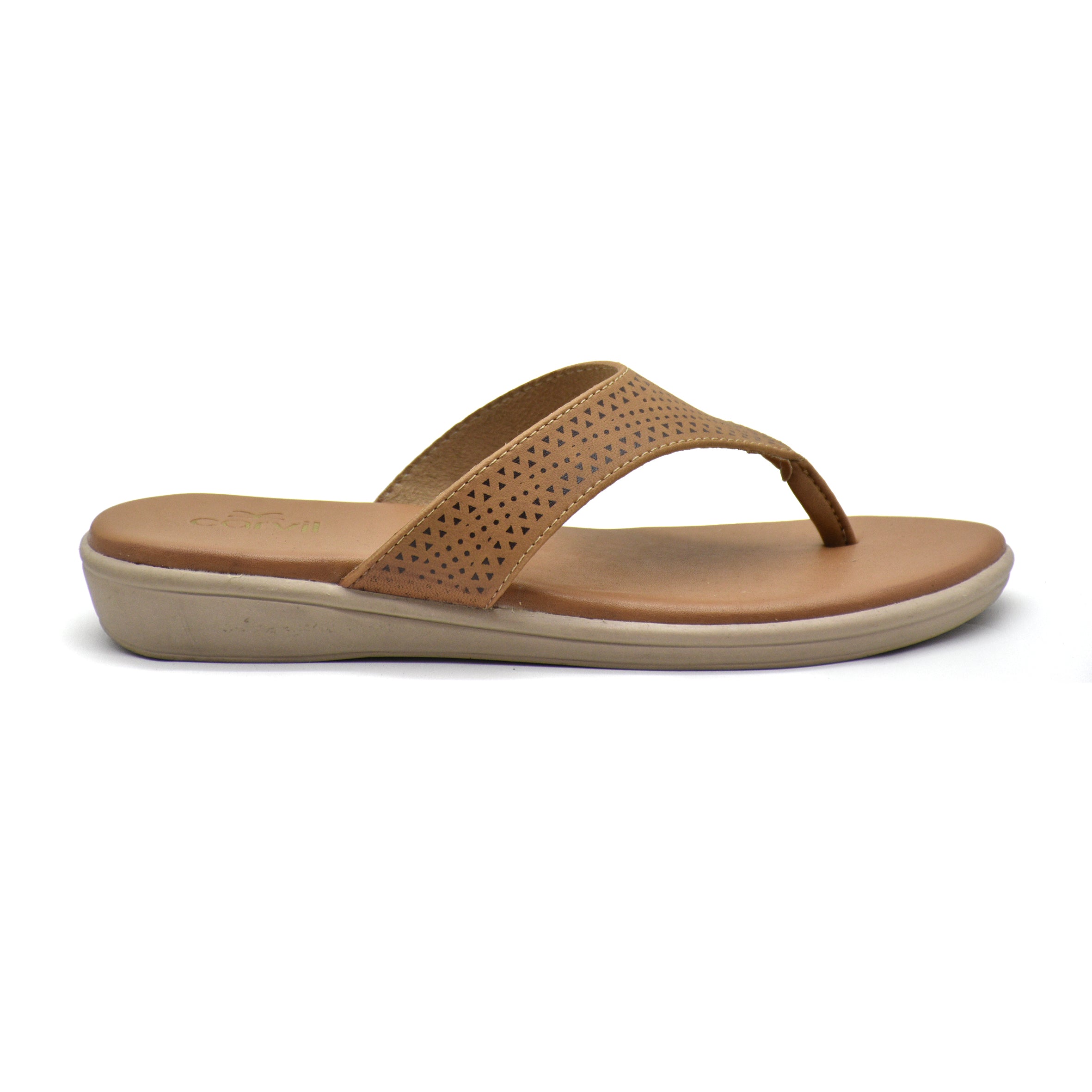 Carvil Sandal Wanita  ALLYRA-01 L TAN