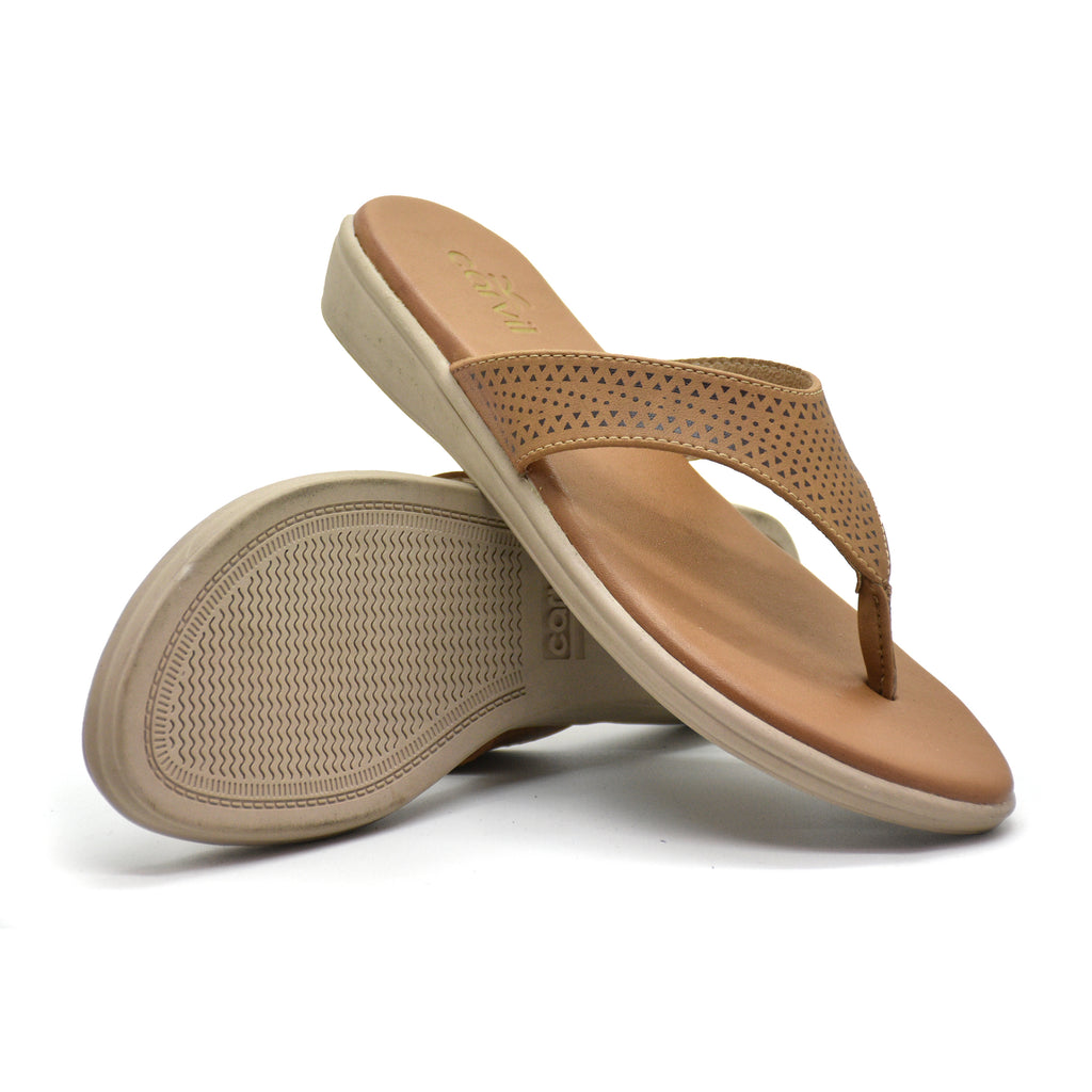 Carvil Sandal Wanita  ALLYRA-01 L TAN