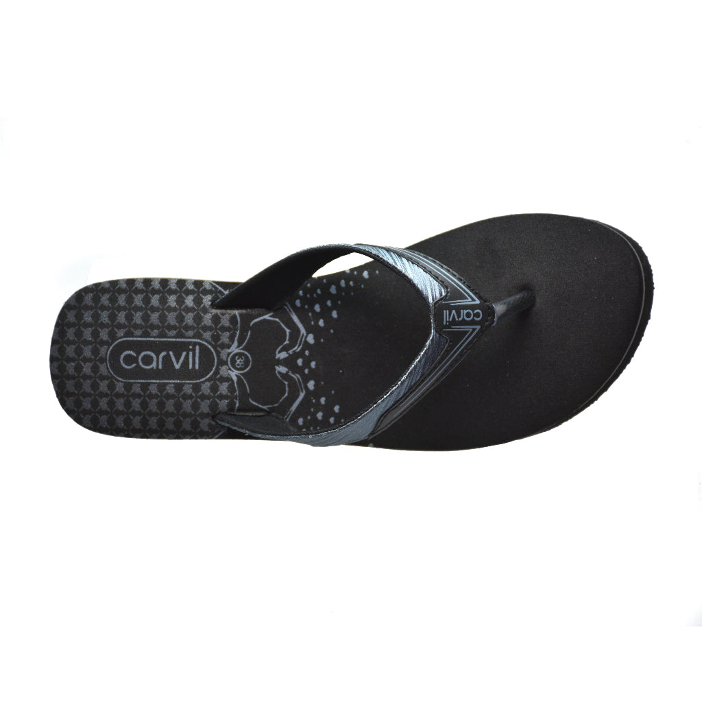 Carvil Sandal Wanita ALYSSA-LW - BLACK/GREY