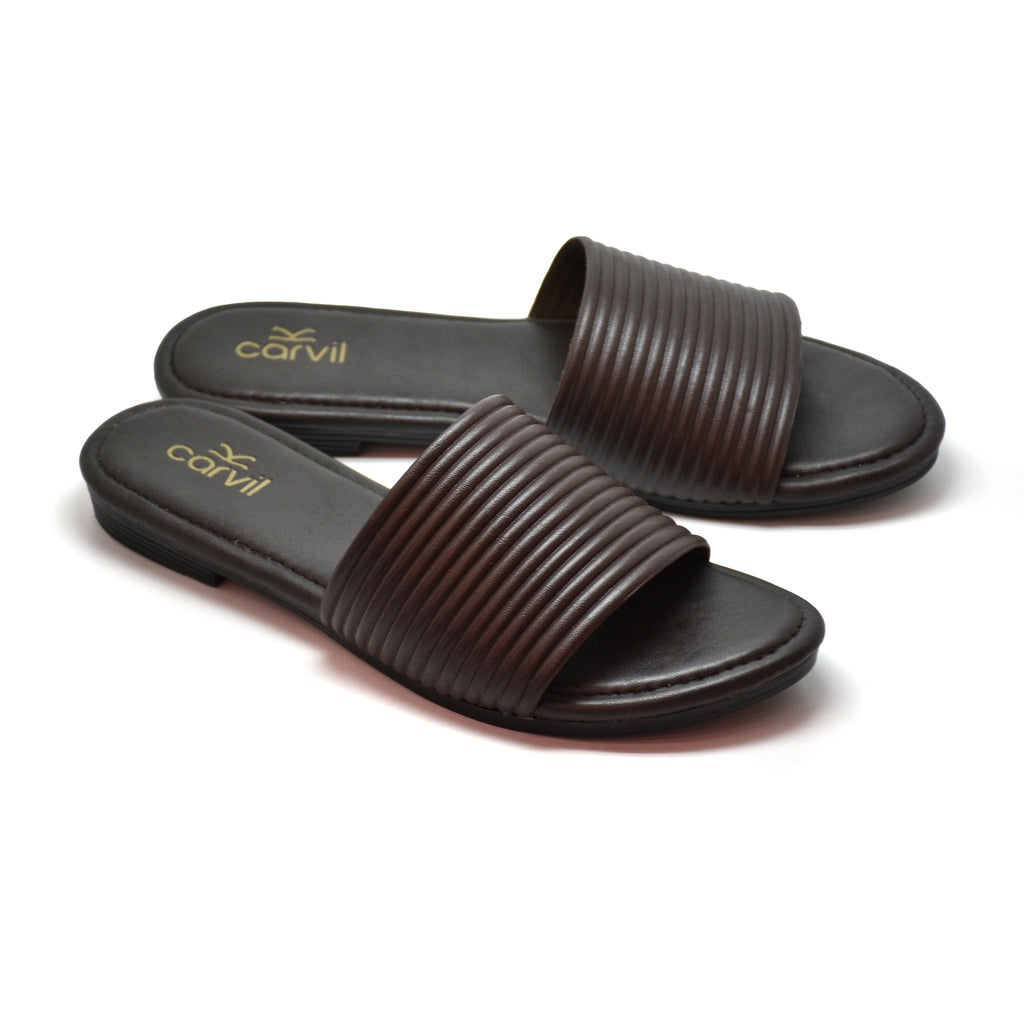 Carvil Sandal Wanita ANYA-03 L BROWN