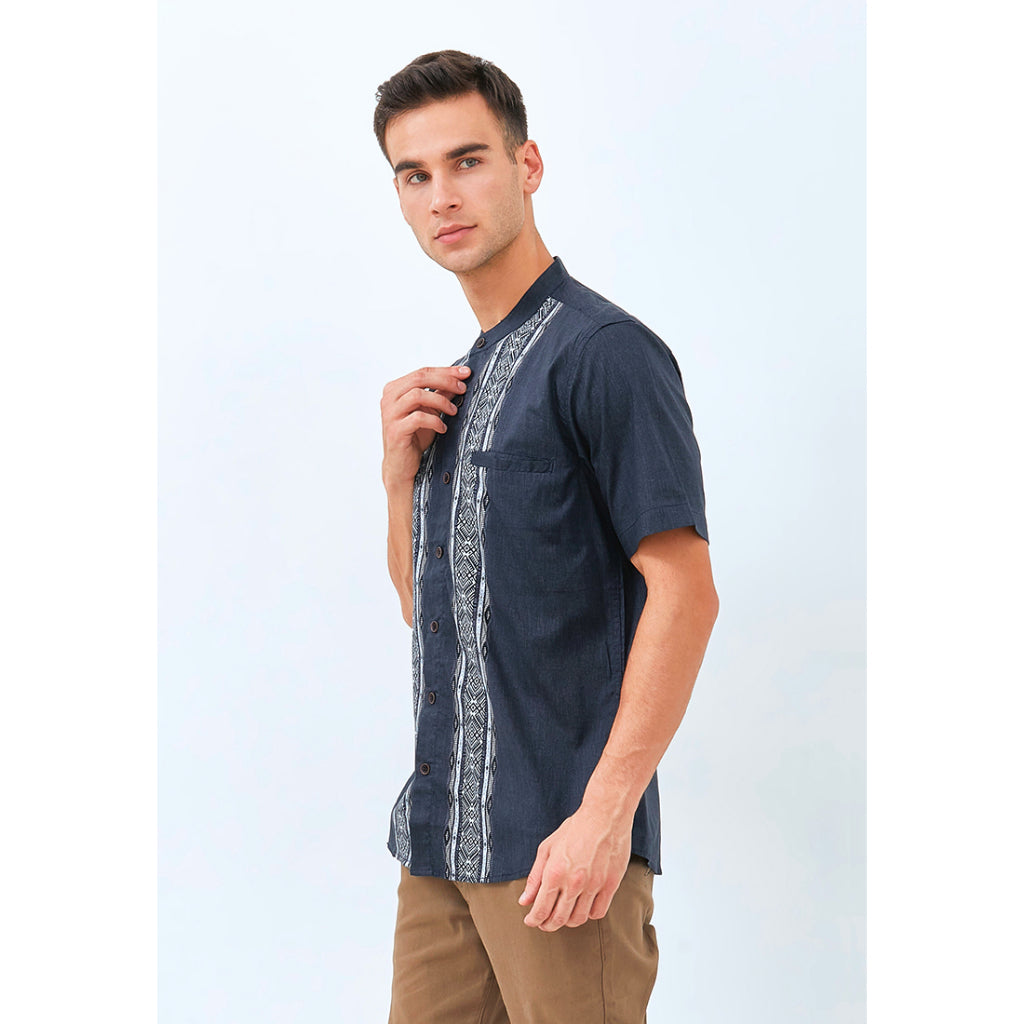 Carvil Baju Koko Man AQIL-BLU