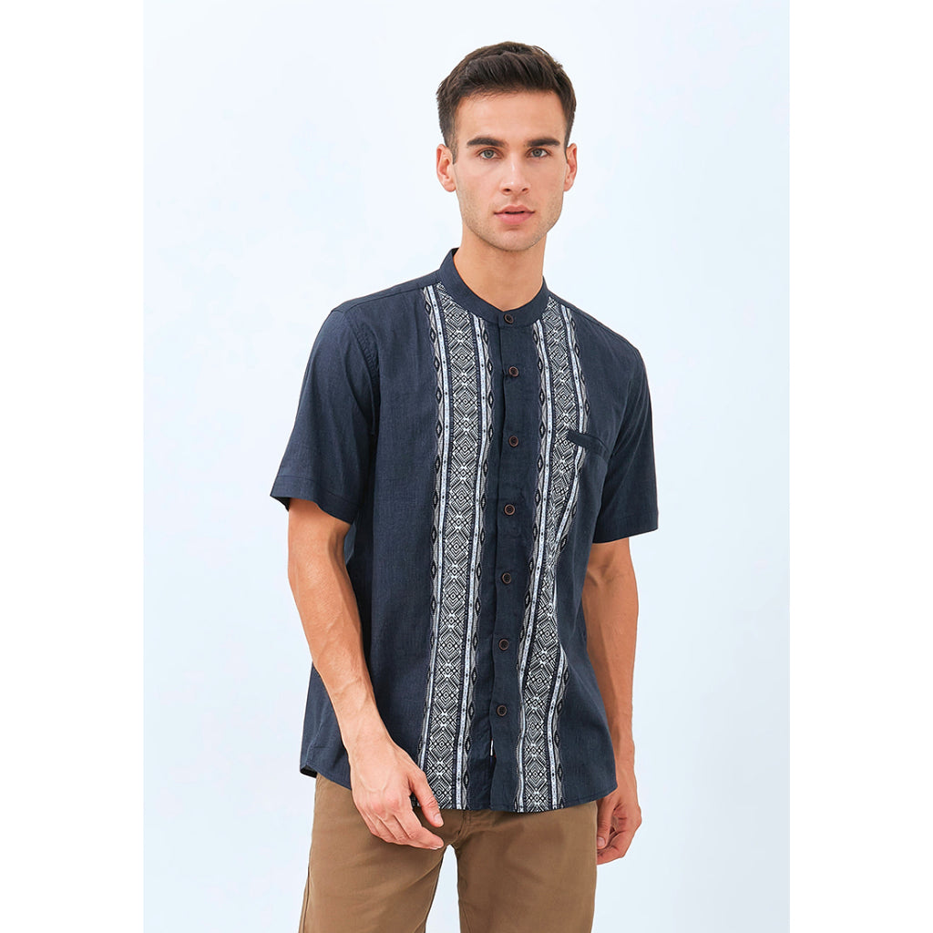 Carvil Baju Koko Man AQIL-BLU