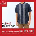 Carvil Baju Koko Man AQIL-BLU