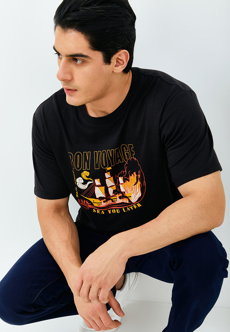 Carvil T-Shirt MAN ARTES-01 A BLACK