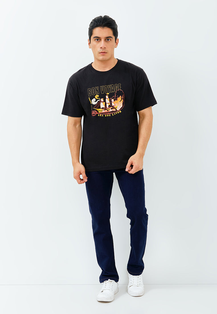 Carvil T-Shirt MAN ARTES-01 A BLACK