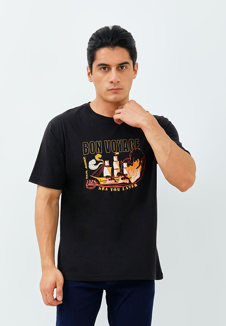 Carvil T-Shirt MAN ARTES-01 A BLACK