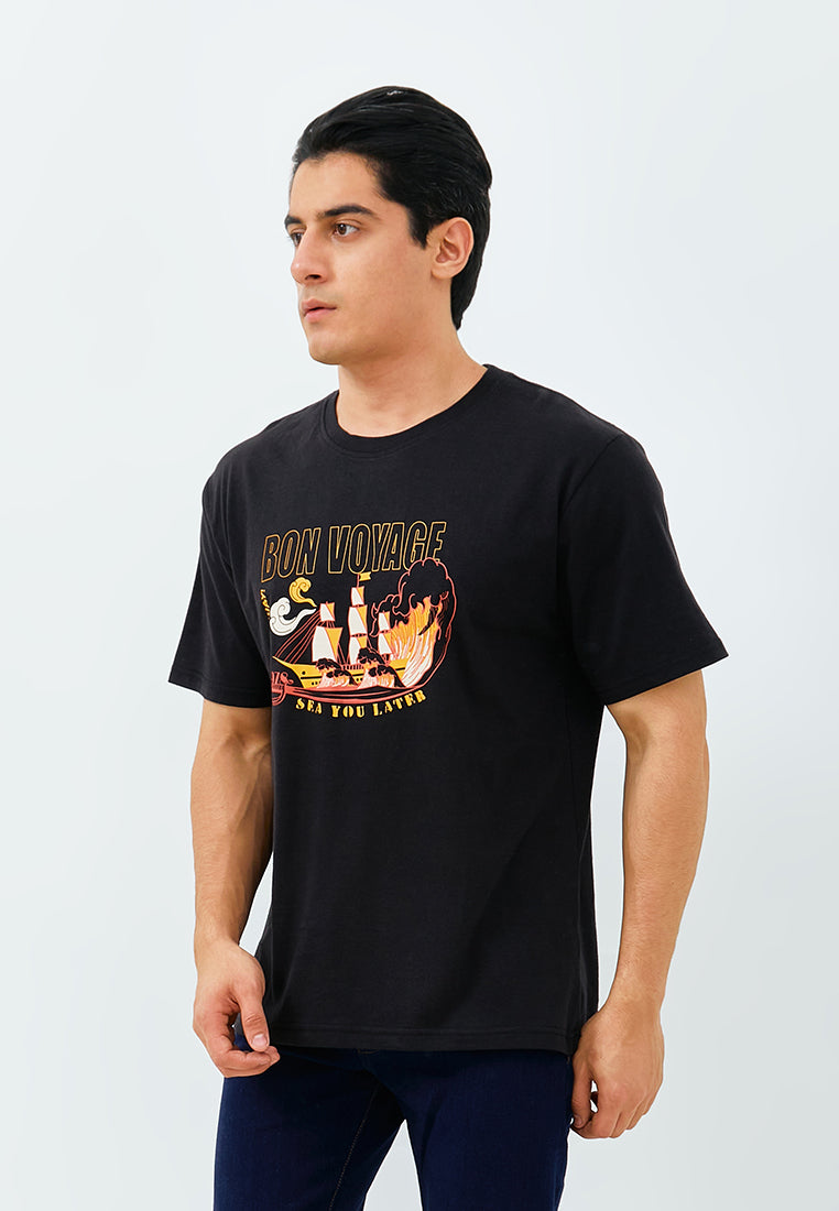 Carvil T-Shirt MAN ARTES-01 A BLACK