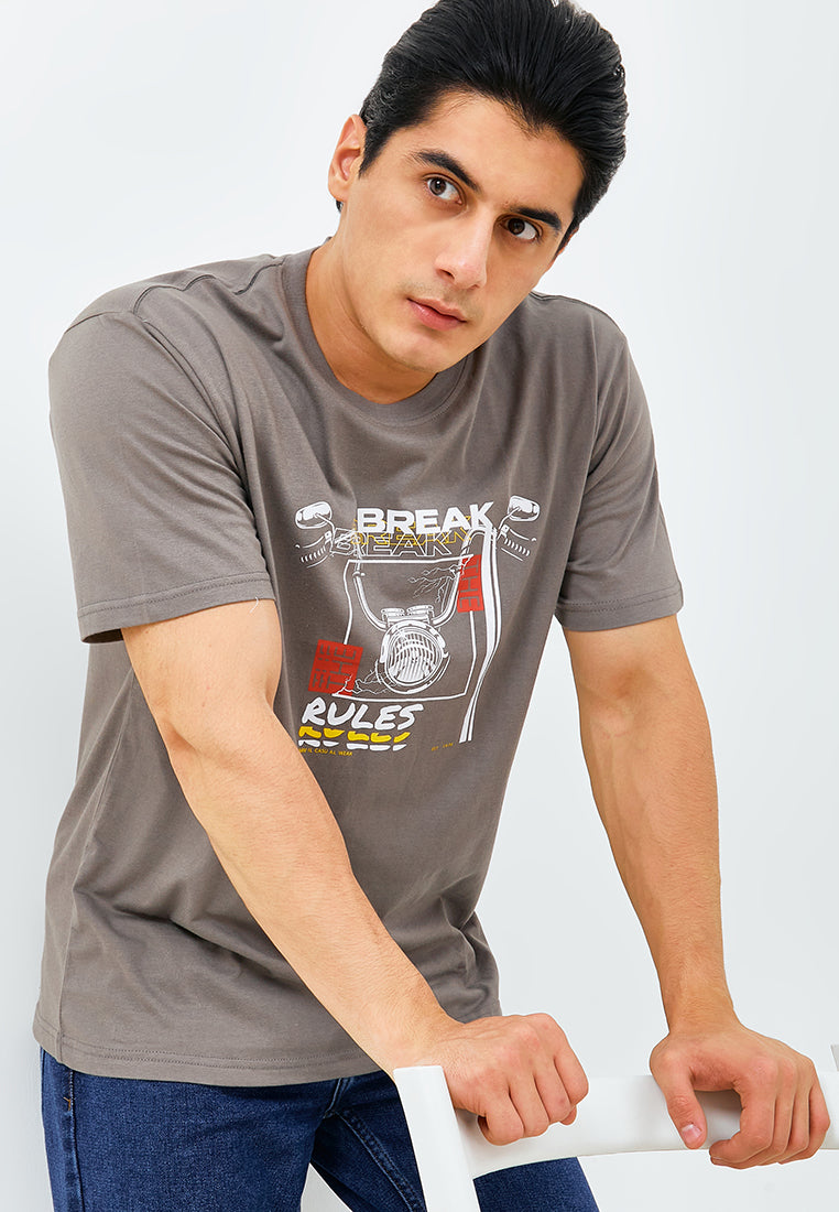 Carvil T-Shirt MAN ARTES-02 B GREY