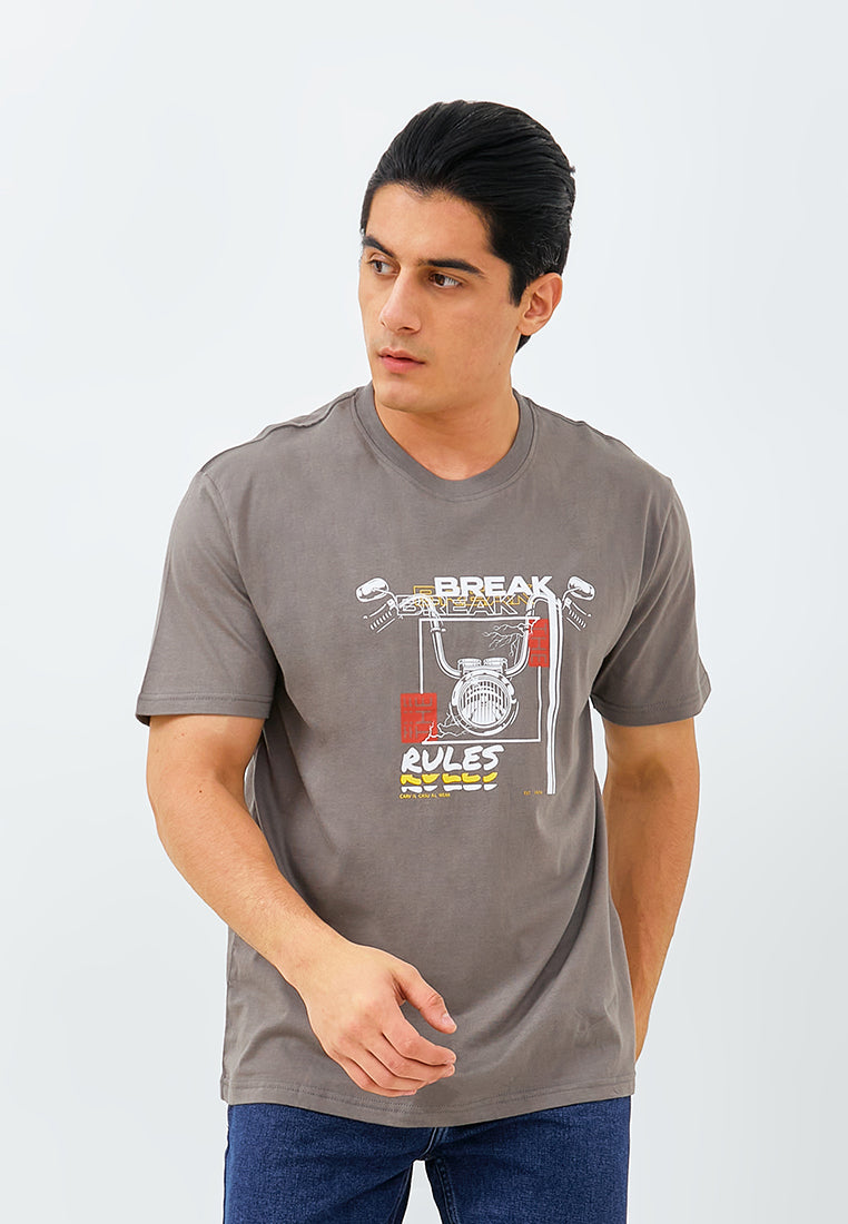 Carvil T-Shirt MAN ARTES-02 B GREY