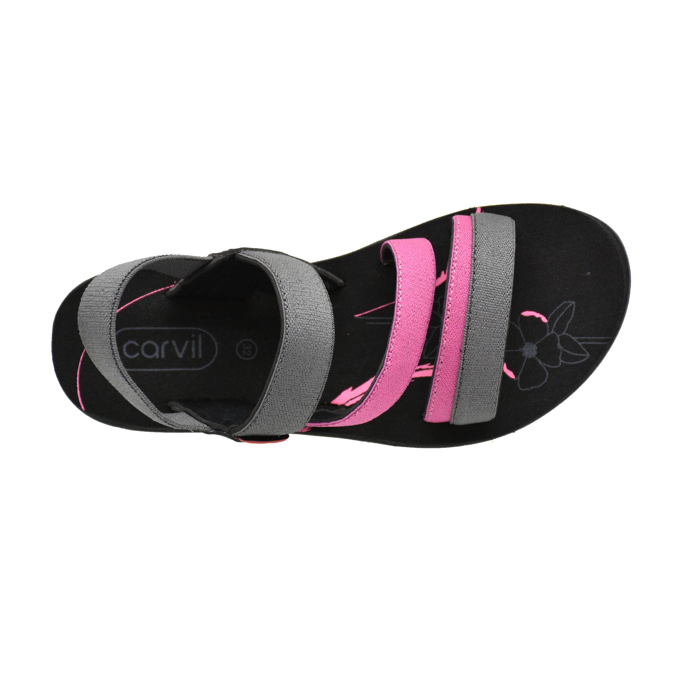 Carvil Sandal Anak ATASYA-TWB GREY/PINK