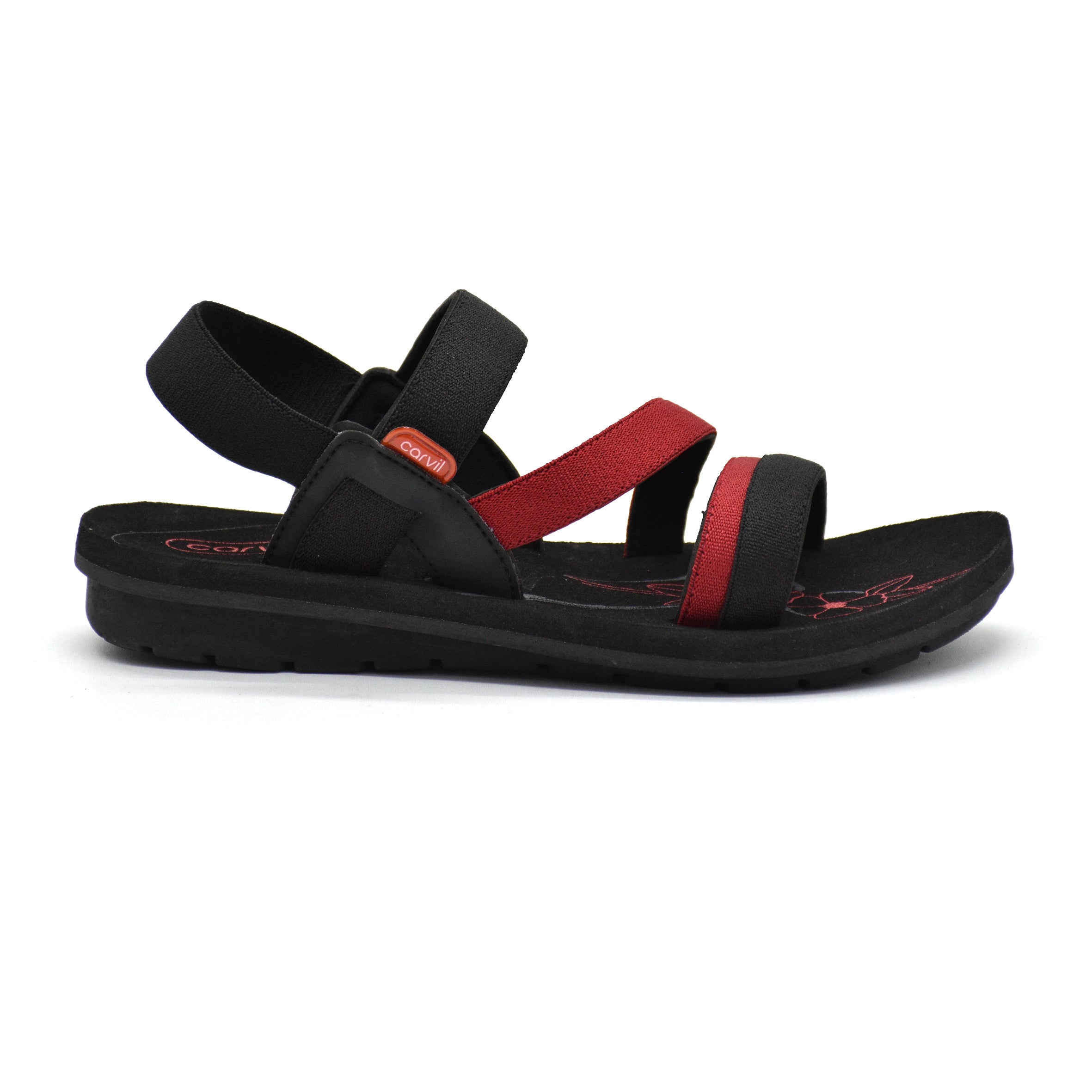 Carvil Sandal Anak ATASYA-TWB BLACK/RED