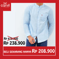 Carvil Baju Koko Man ATHHAR-BLU