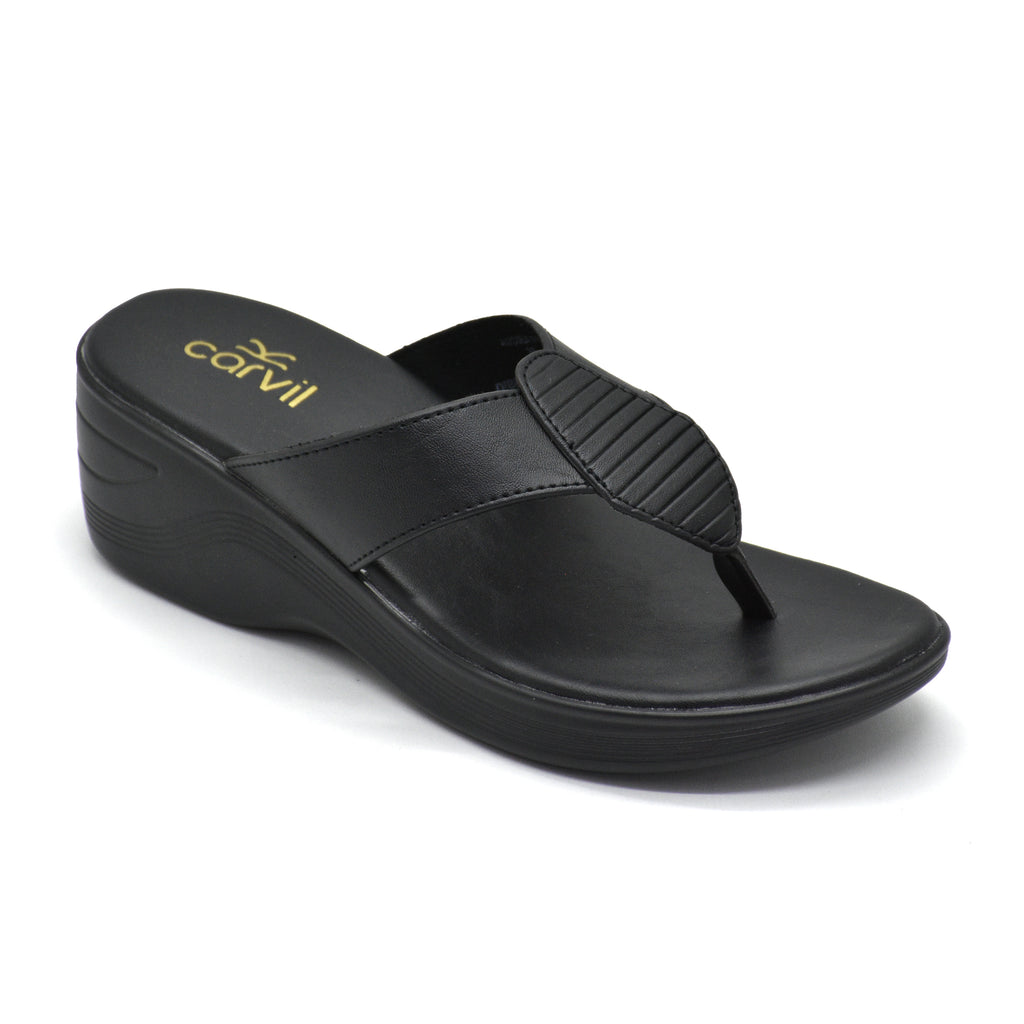 Carvil Sandal Wanita AUDINA-01 L BLACK