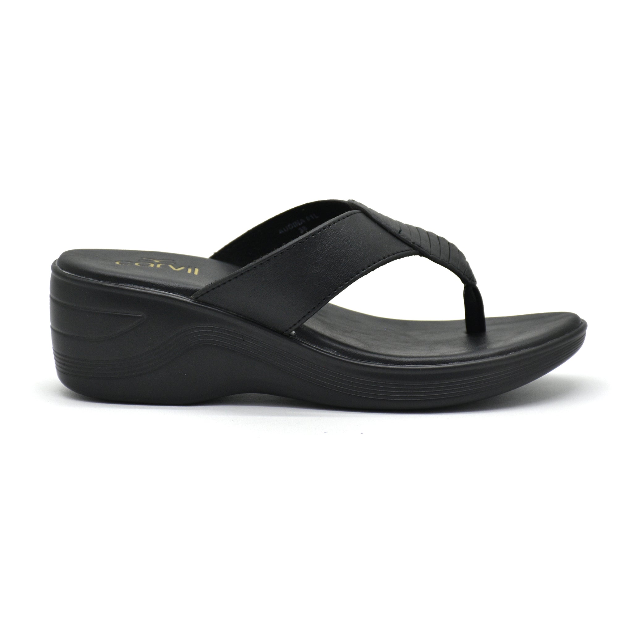 Carvil Sandal Wanita AUDINA-01 L BLACK