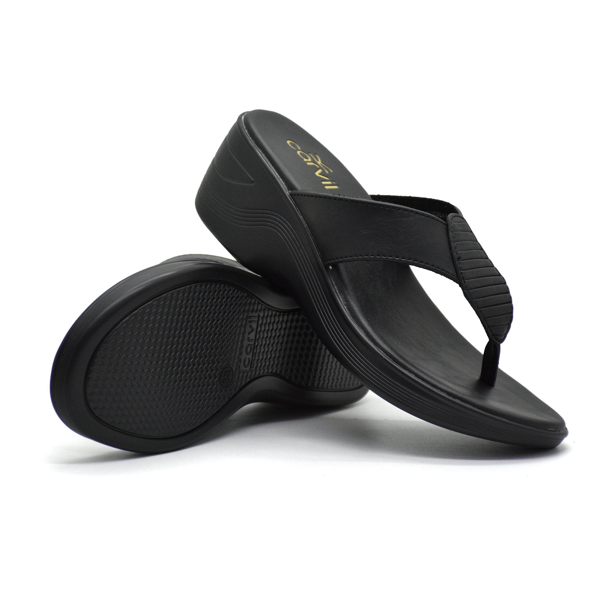 Carvil Sandal Wanita AUDINA-01 L BLACK