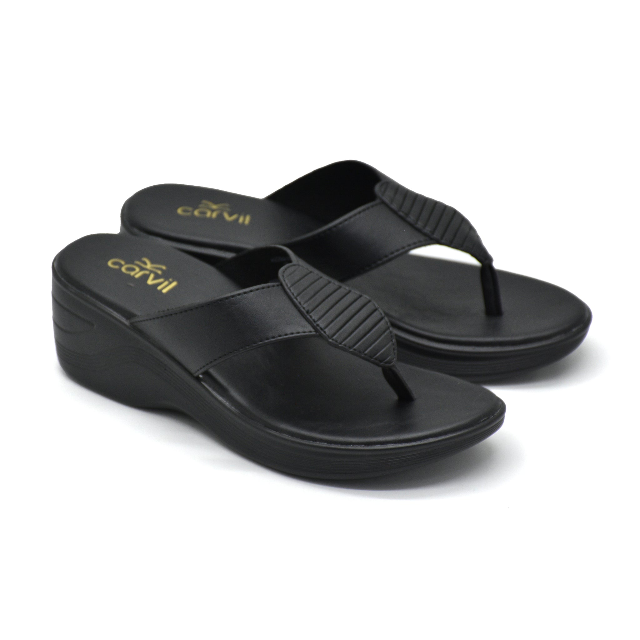 Carvil Sandal Wanita AUDINA-01 L BLACK