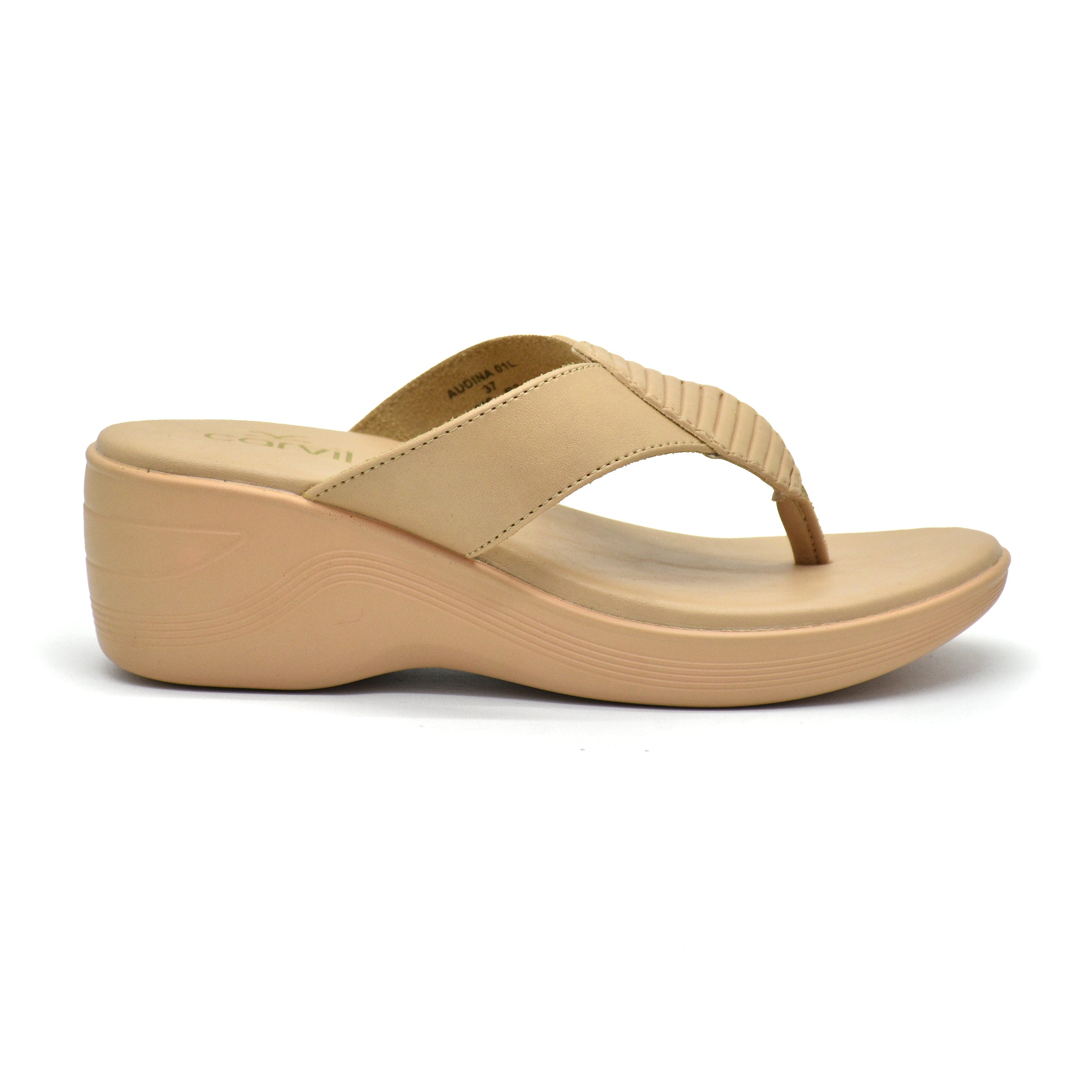 Carvil Sandal Wanita AUDINA-01 L CREAM