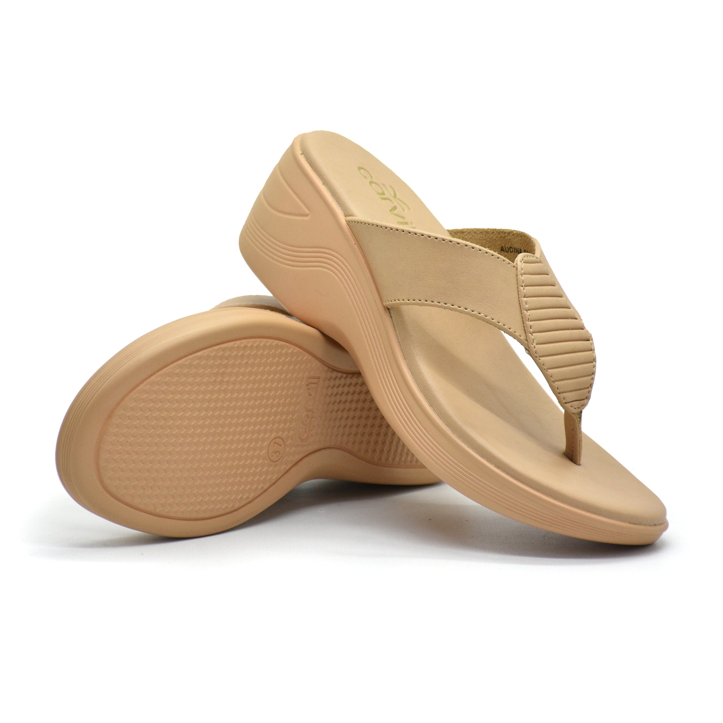 Carvil Sandal Wanita AUDINA-01 L CREAM
