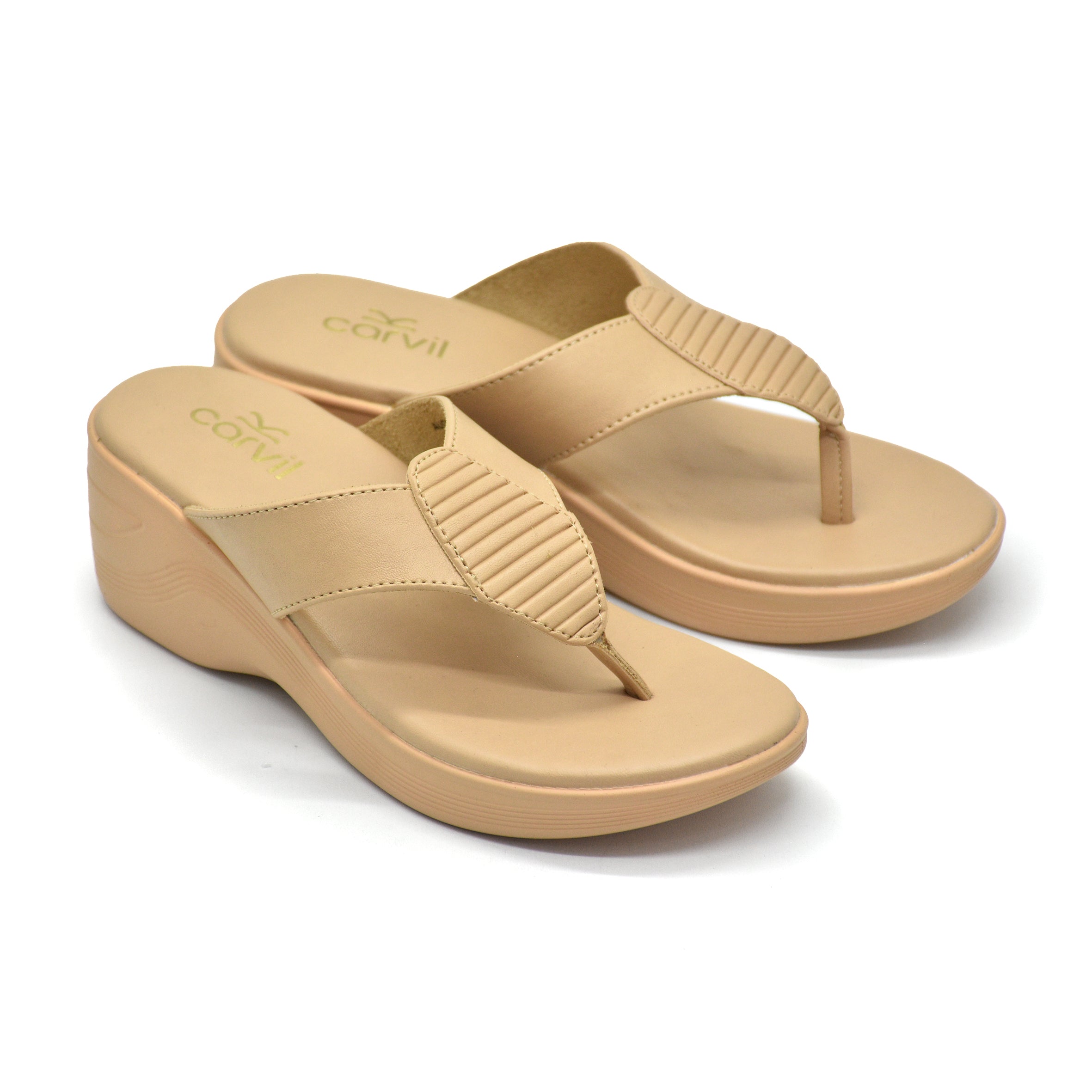 Carvil Sandal Wanita AUDINA-01 L CREAM
