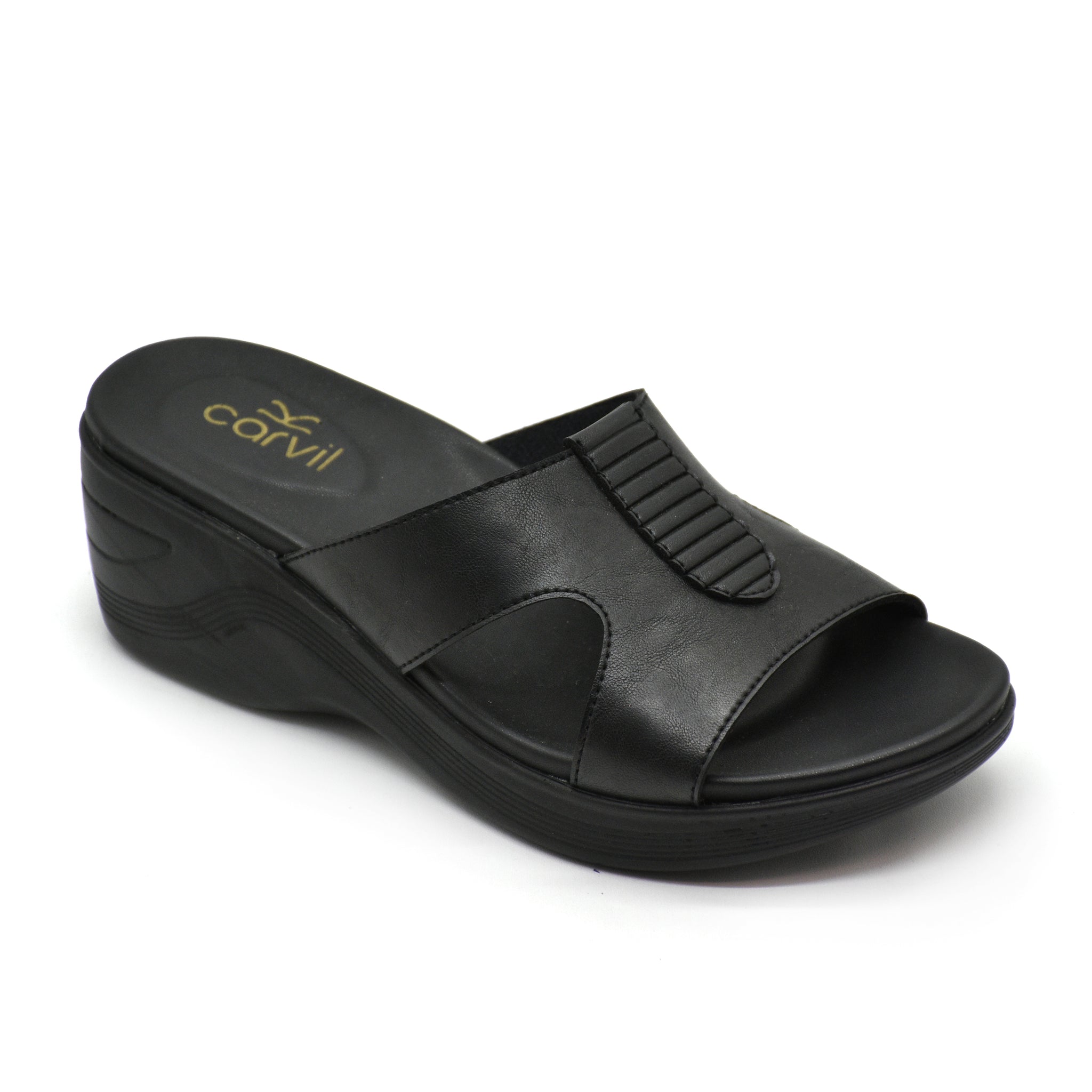 Carvil Sandal Wanita AUDINA-03 BLACK