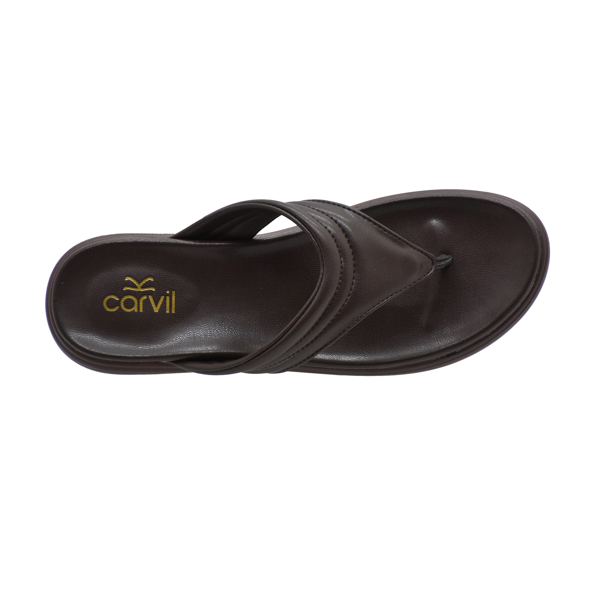 Carvil Sandal Wanita AUDRY-01 L DARK BROWN