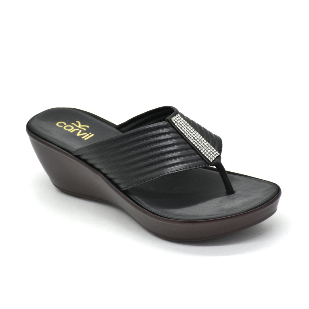 Carvil Sandal Wanita AURISTELA-01 L BLACK