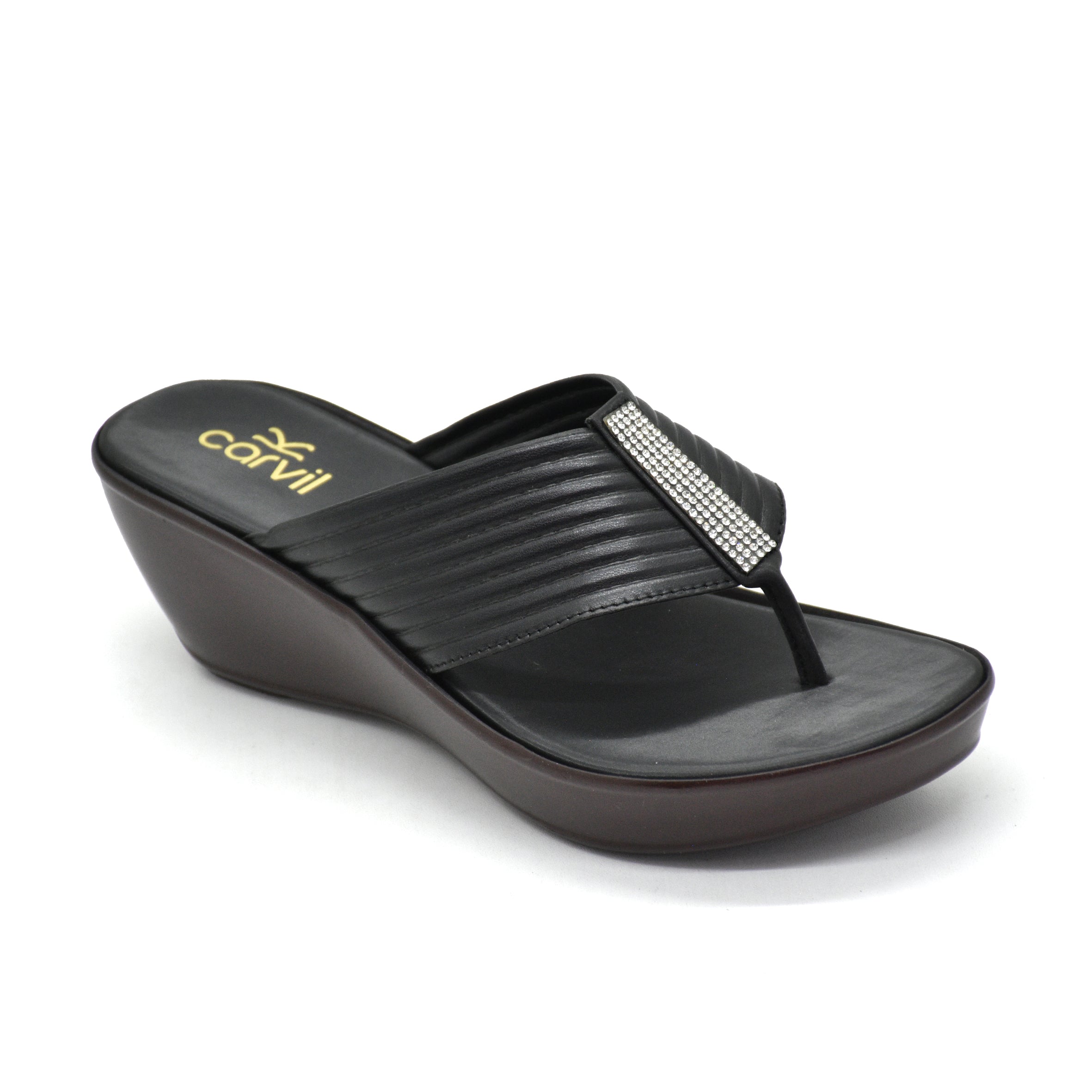 Carvil Sandal Wanita AURISTELA-01 L BLACK