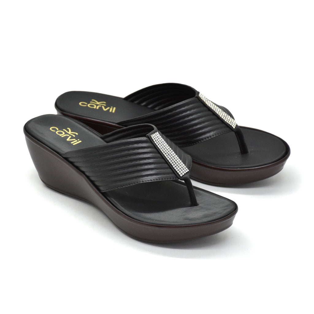 Carvil Sandal Wanita AURISTELA-01 L BLACK