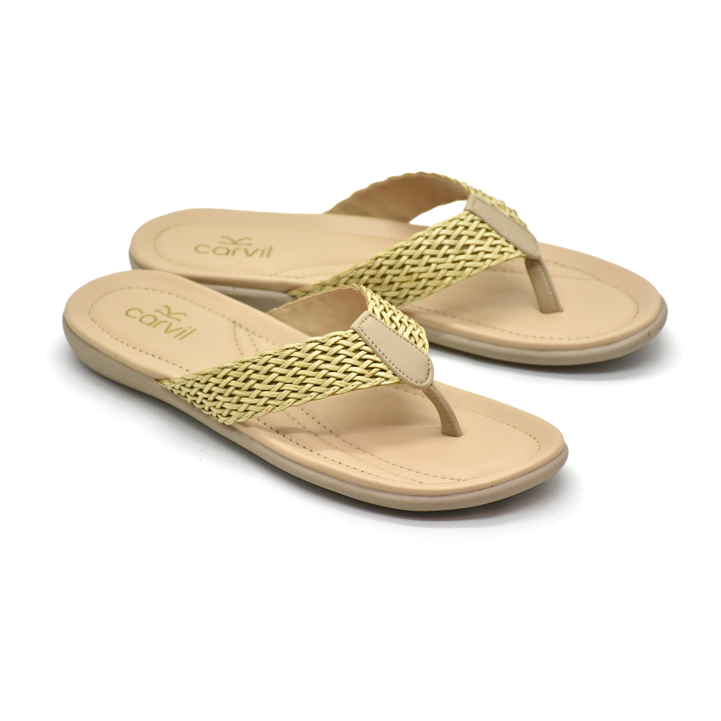 Carvil Sandal Wanita AZURA-01 L BEIGE
