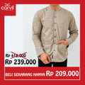 Carvil Baju Koko Man BAIM-BLU