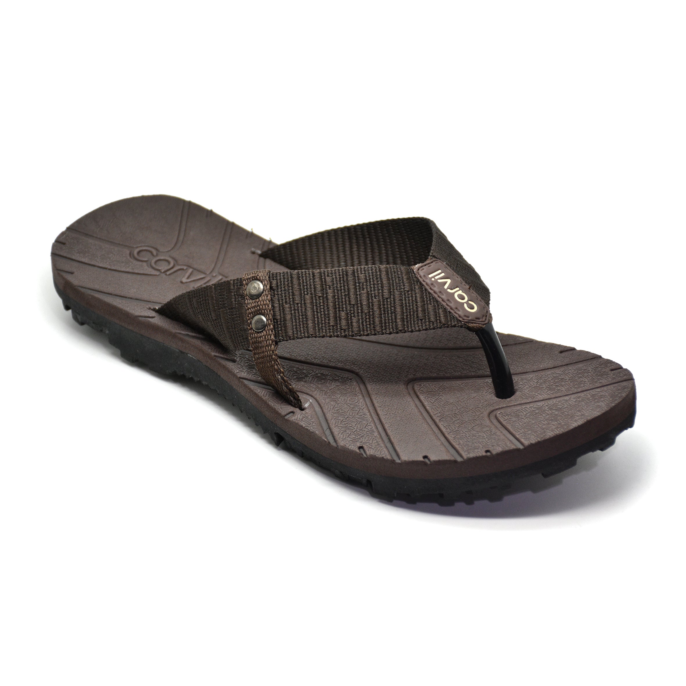 Carvil Sandal Pria BALENO-M BROWN/BEIGE