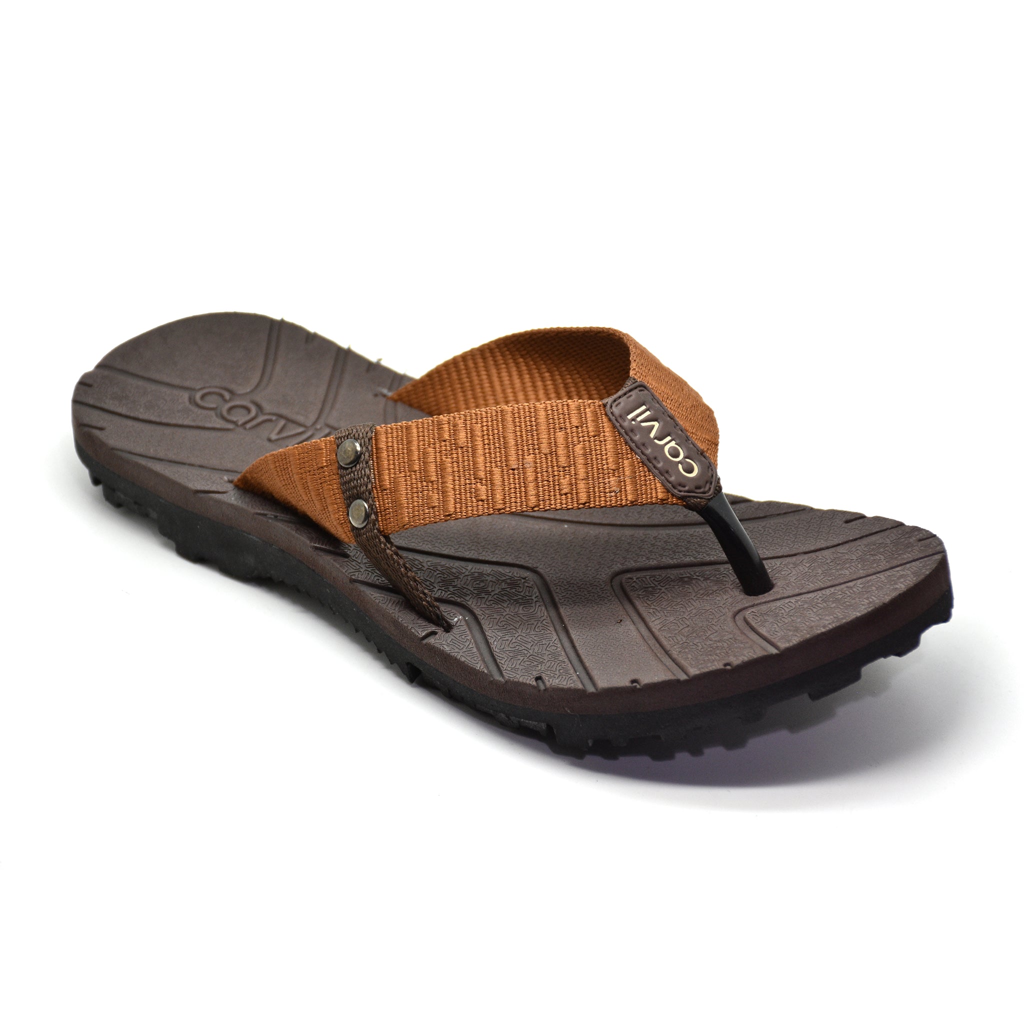 Carvil Sandal Pria BALENO-M STONE/BROWN