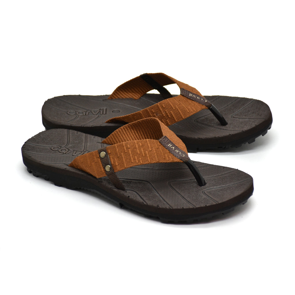 Carvil Sandal Pria BALENO-M STONE/BROWN