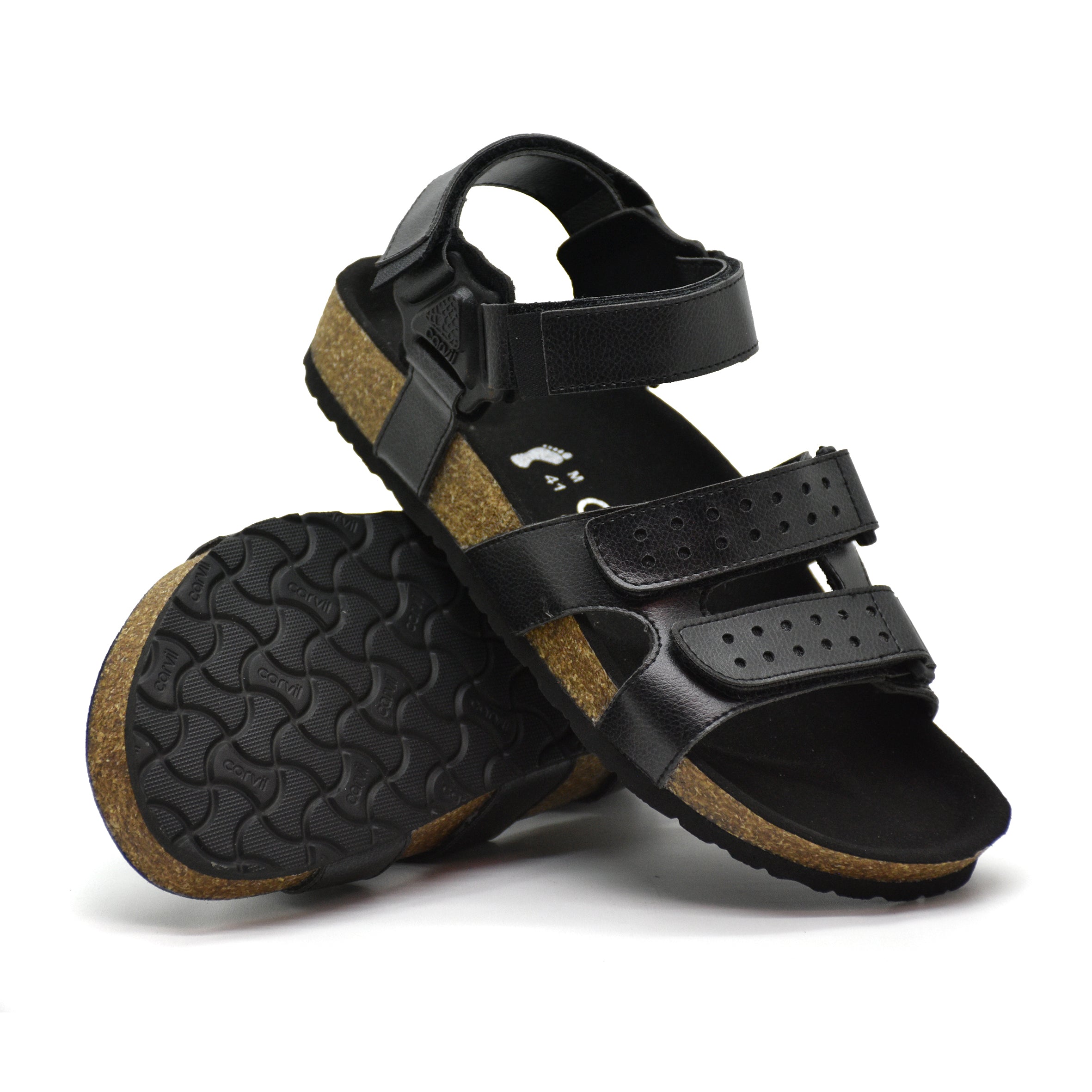 Carvil Sandal BENZOVA-01 M BLACK