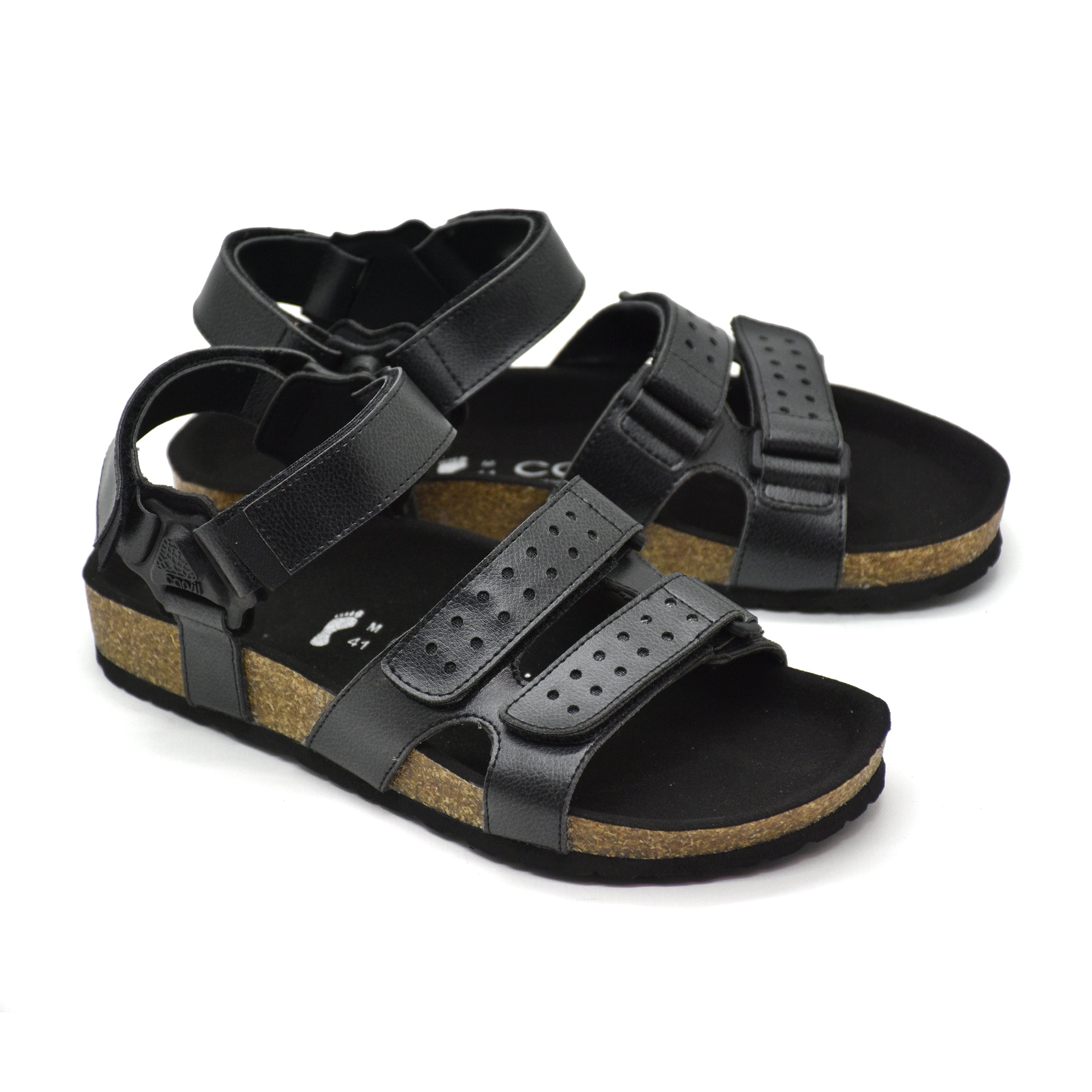 Carvil Sandal BENZOVA-01 M BLACK