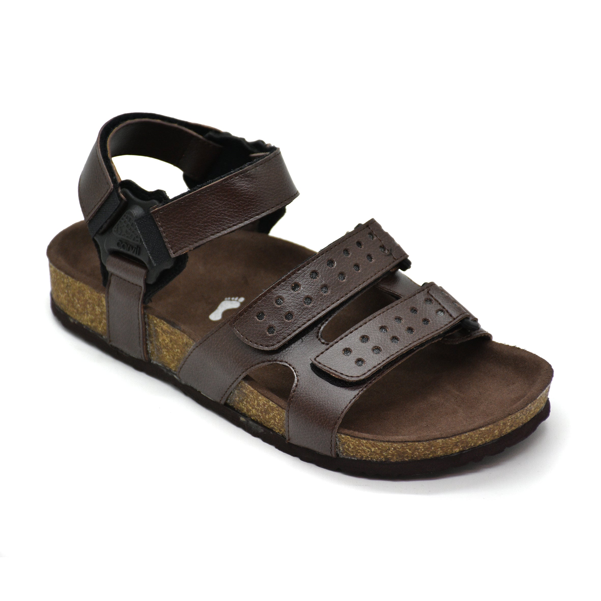Carvil Sandal Pria BENZOVA-01 M BROWN