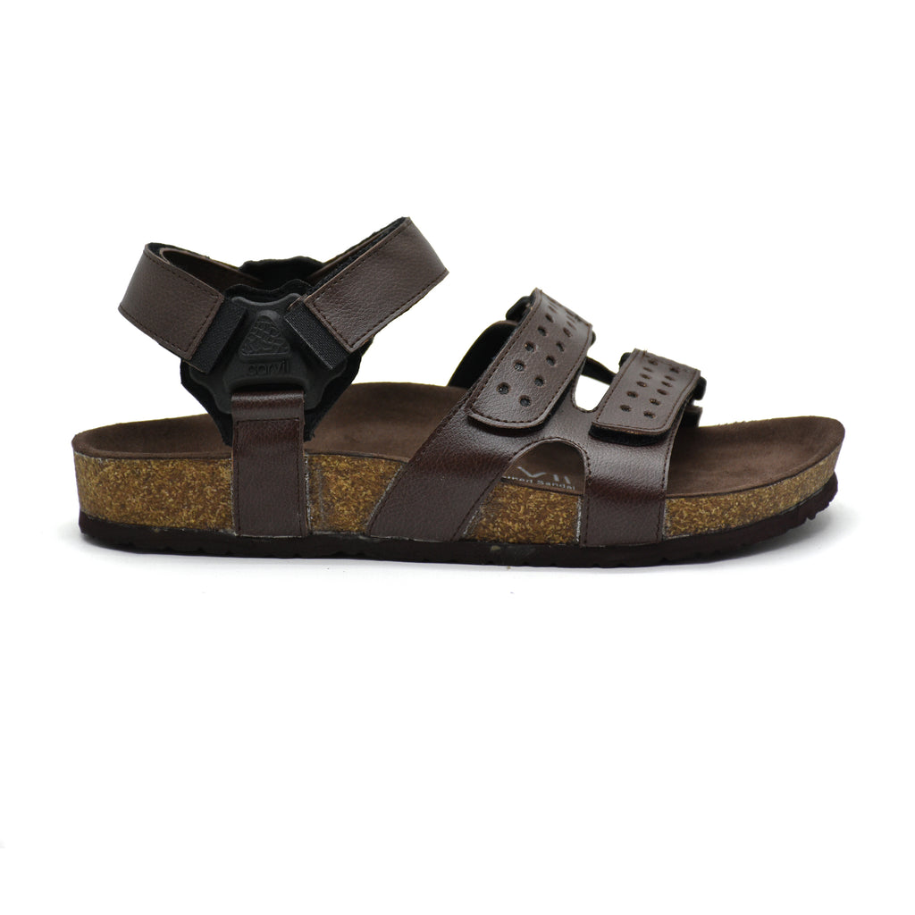 Carvil Sandal Pria BENZOVA-01 M BROWN