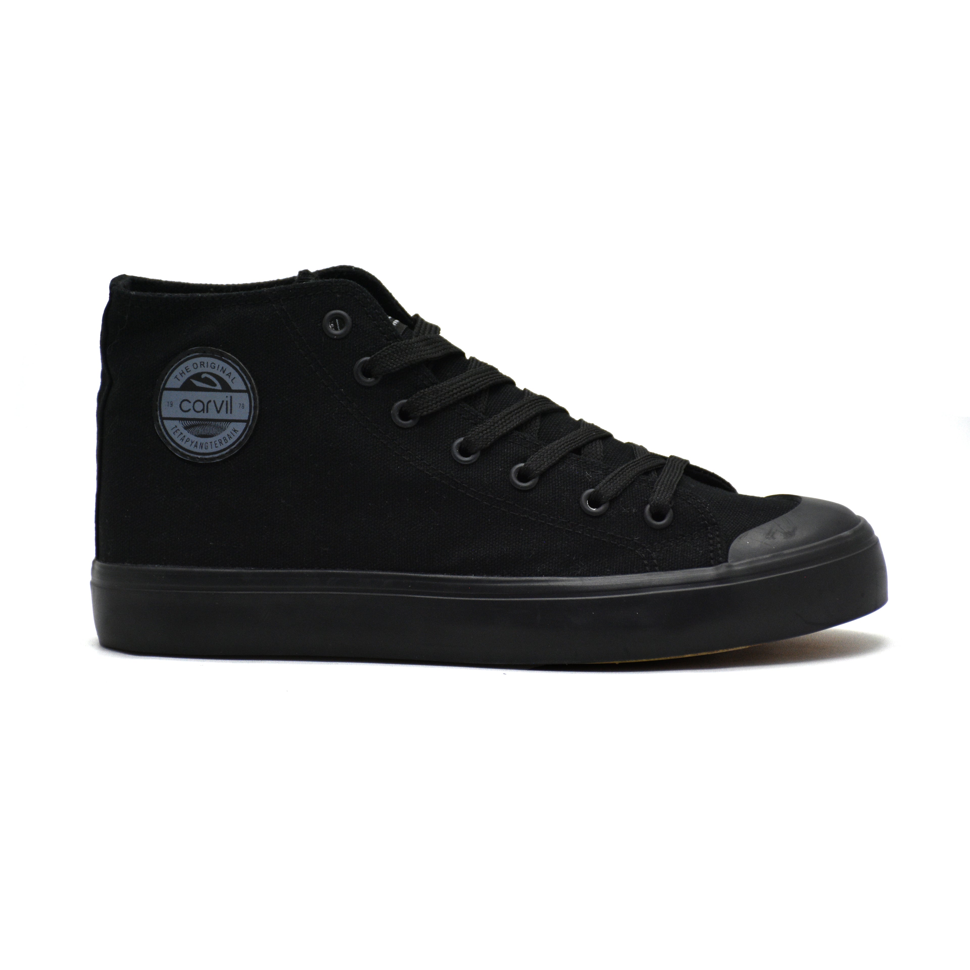 Carvil Sepatu BERTO-T- BLACK/BLACK