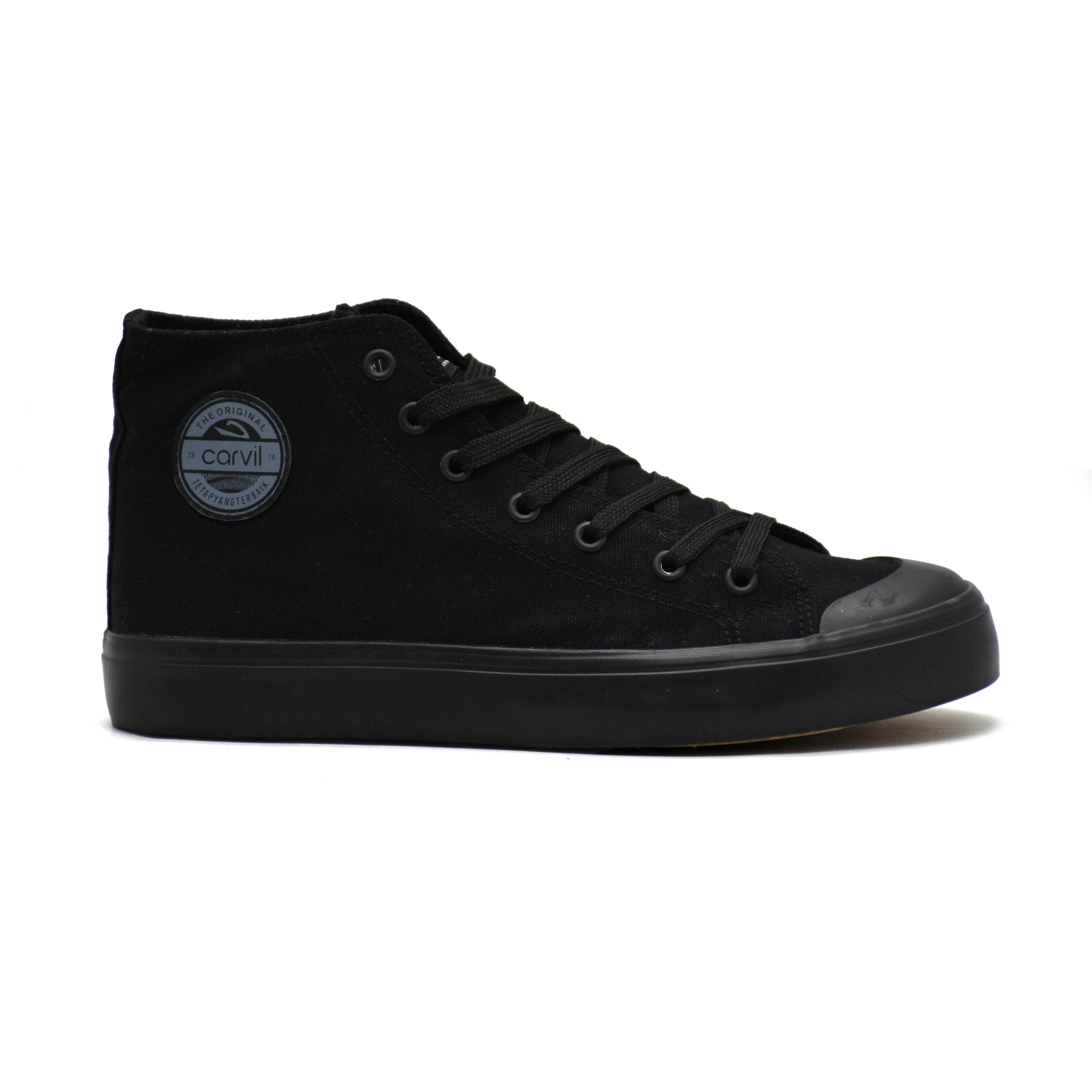 Carvil Sepatu BERTO-SM-BLACK/BLACK