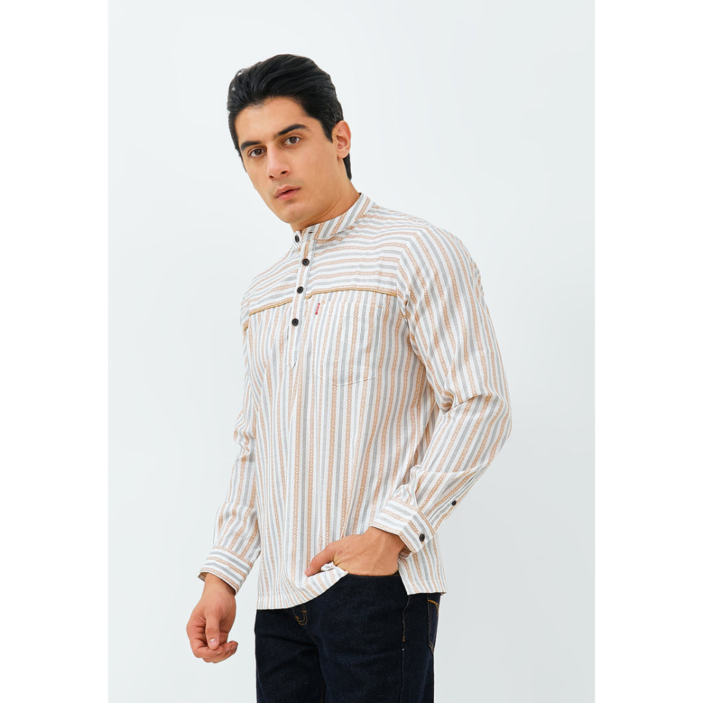Carvil Baju Koko Man BINAYA-BRO